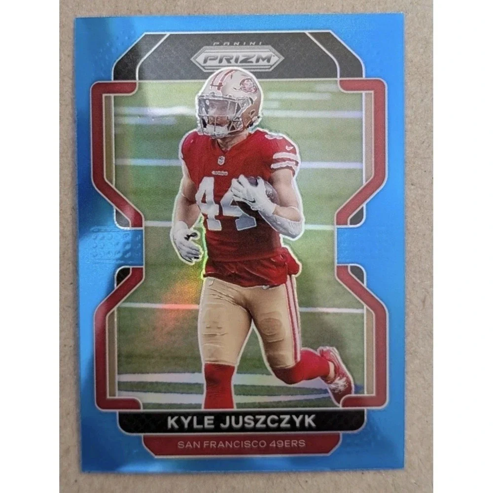 2021 Panini Prizm - Kyle Juszczyk #57‎ Light Blue Prizm San Francisco 49ers